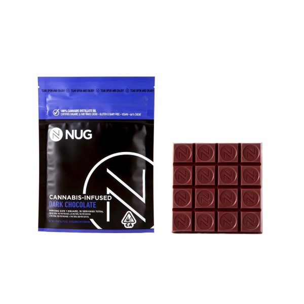 Nug Cannabis Infused Dark Chocolate